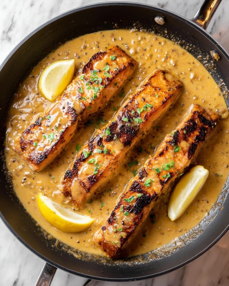 Honey Mustard Salmon with Parsley and Lemon Recipe