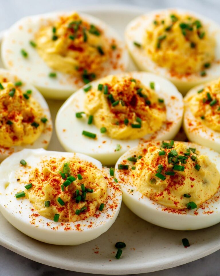 Deviled Eggs with Smoked Paprika and Chives Recipe