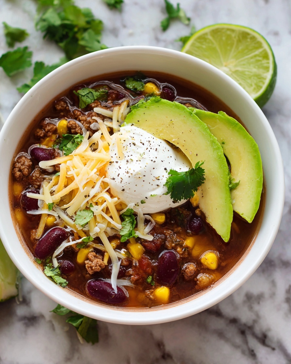 Crockpot Taco Soup Recipe - Recipe Image