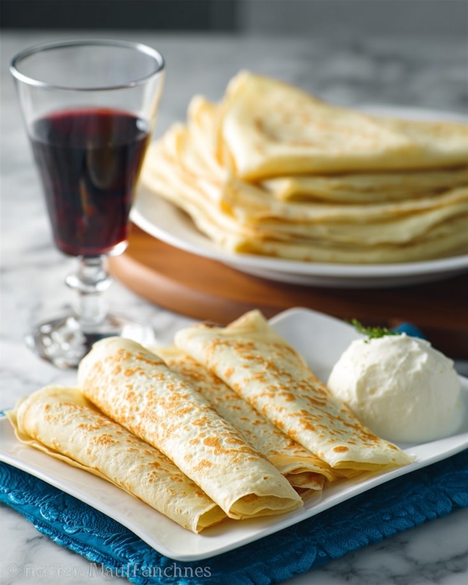 Turkey Crepes (Savory Nalesniki) Recipe - Recipe Image
