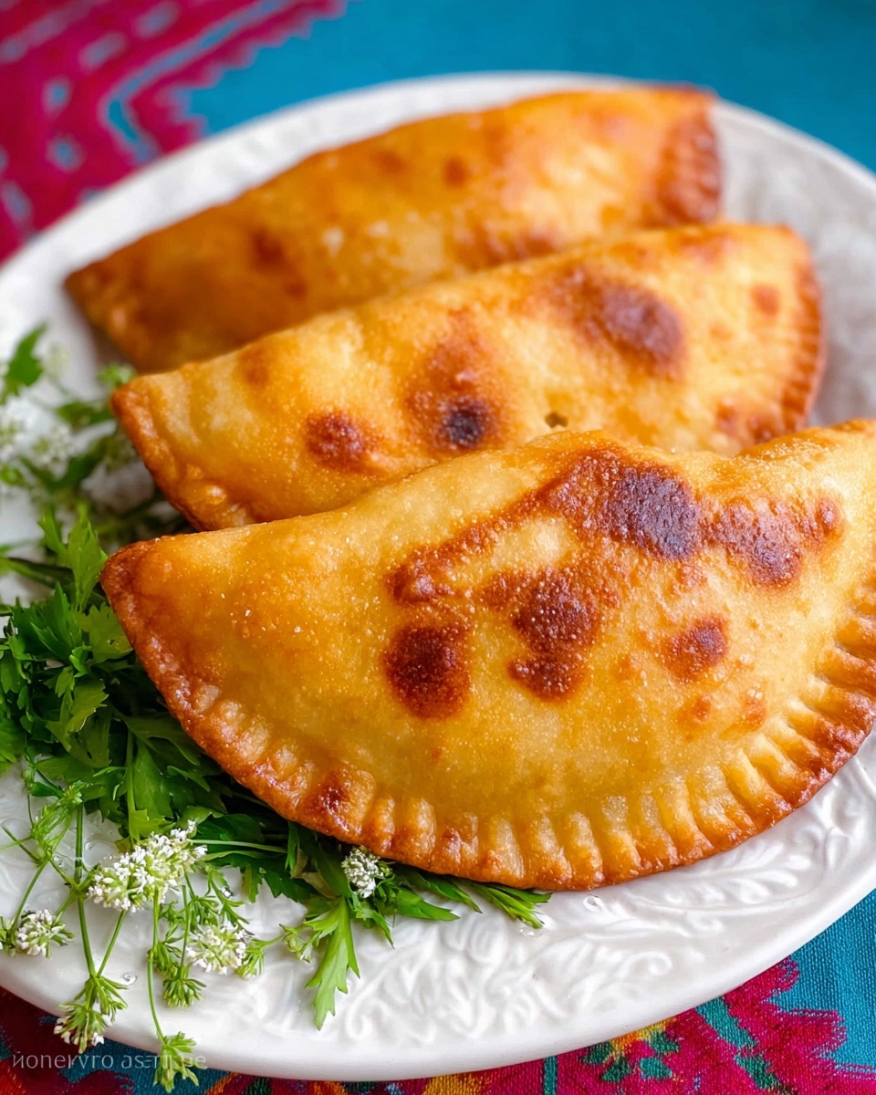 Turkey Chebureki (Turkey Turnover) Recipe - Recipe Image