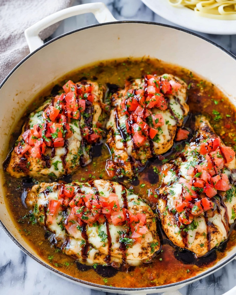 Easy Bruschetta Chicken Recipe - Recipe Image