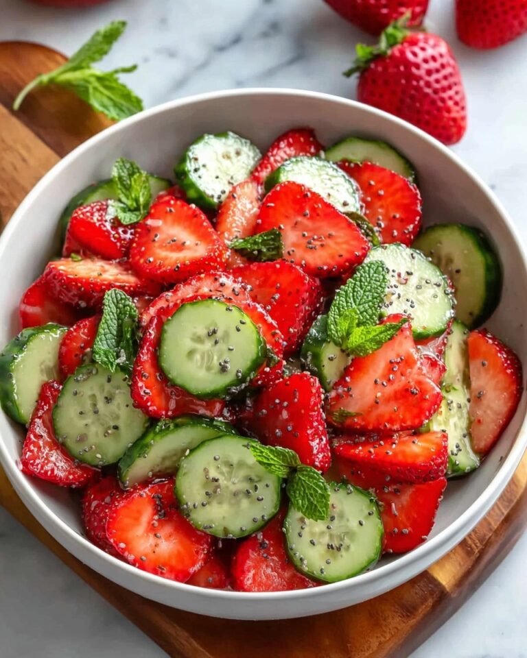 Strawberry Cucumber Salad Recipe