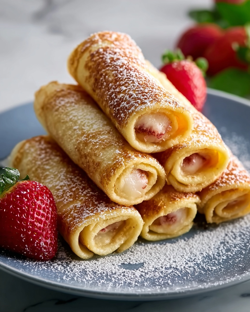 French Toast Roll-Ups Recipe - Recipe Image