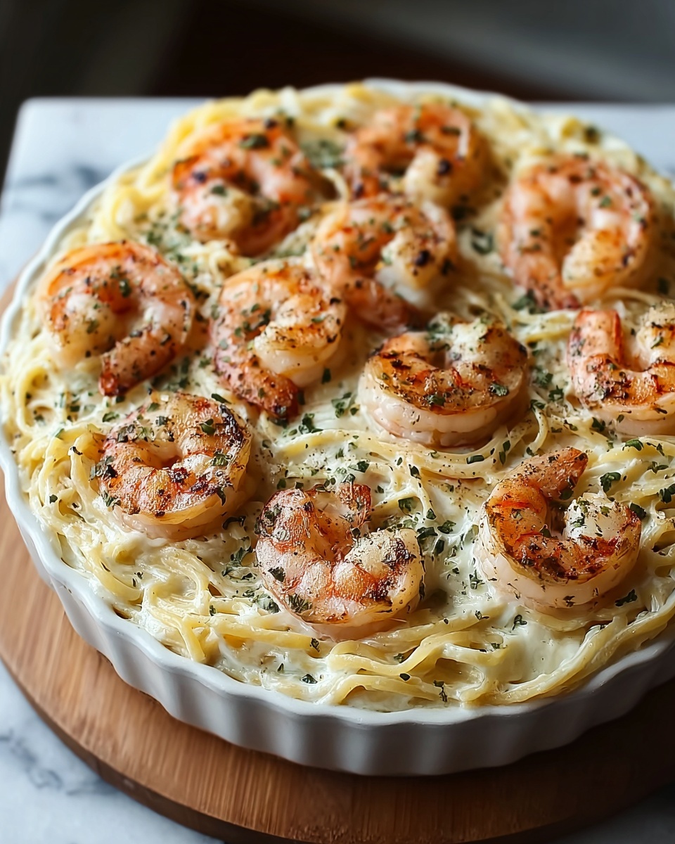 Shrimp Scampi Pasta Bake Recipe - Recipe Image