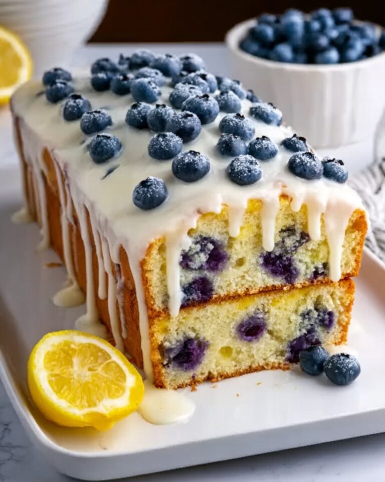 Blueberry Lemon Mascarpone Cake Recipe