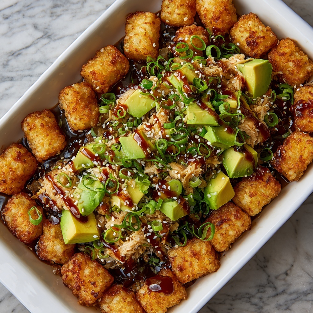 Sushi Tater Tot Bake Recipe - Recipe Image