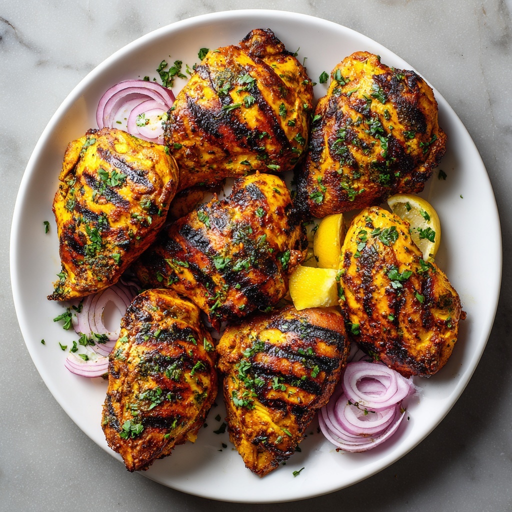 Grilled Tandoori Chicken Thighs: Smoky, Spiced & Perfectly Juicy Recipe - Recipe Image