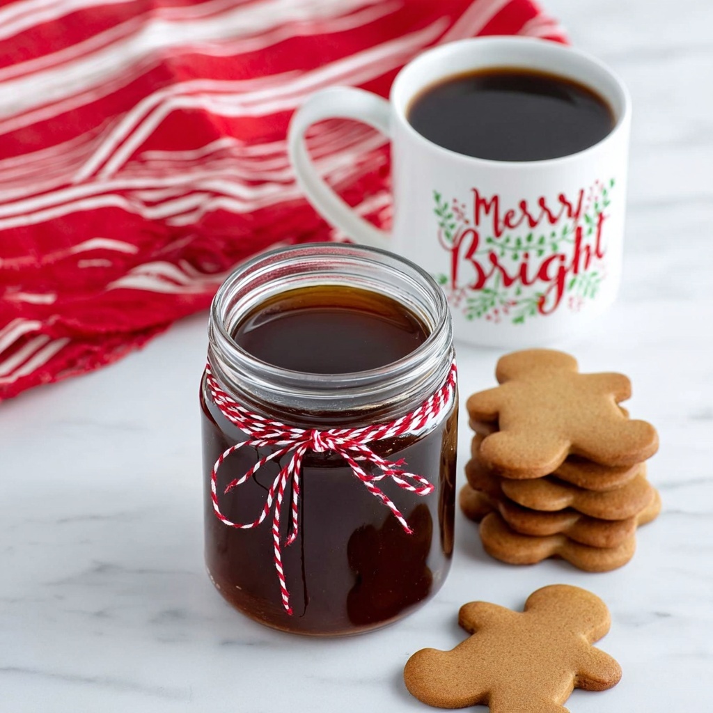 Gingerbread Simple Syrup Recipe - Recipe Image