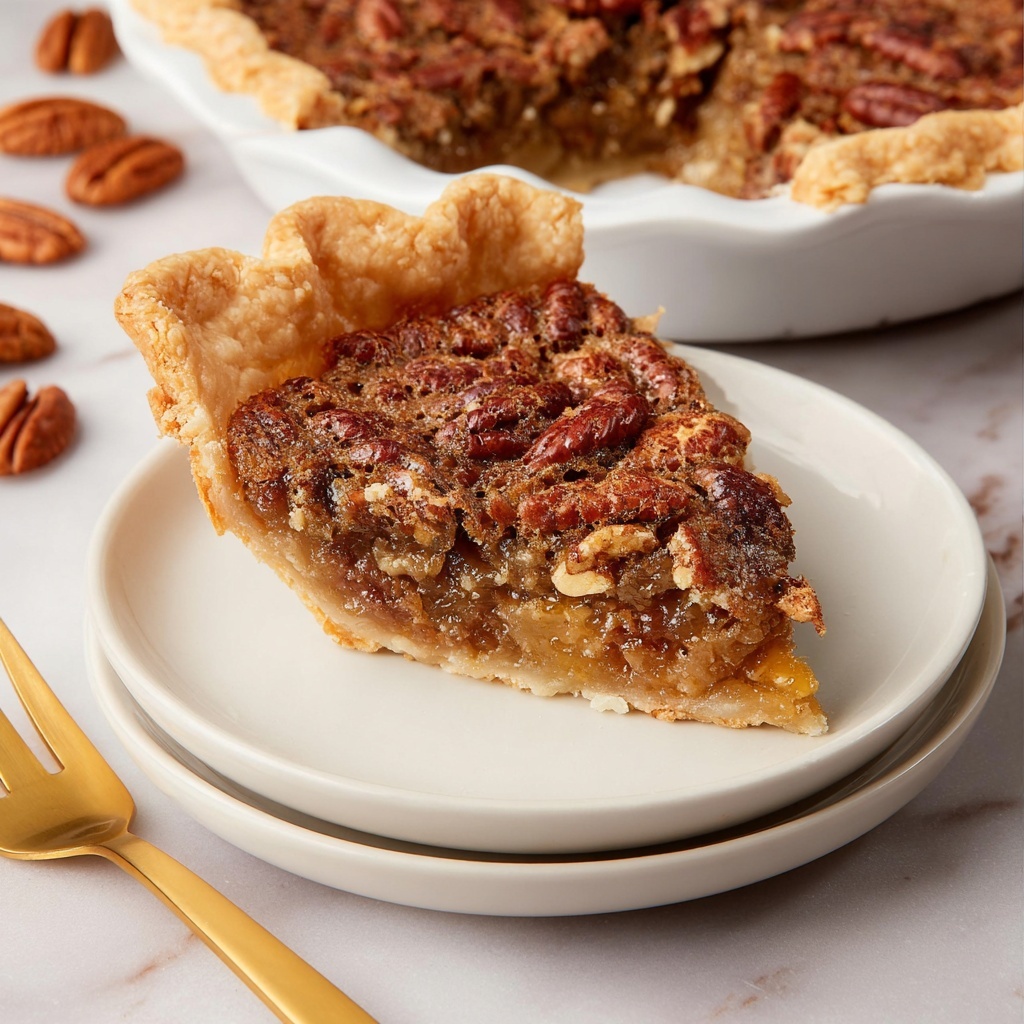 Bourbon Pecan Pie Recipe - Recipe Image