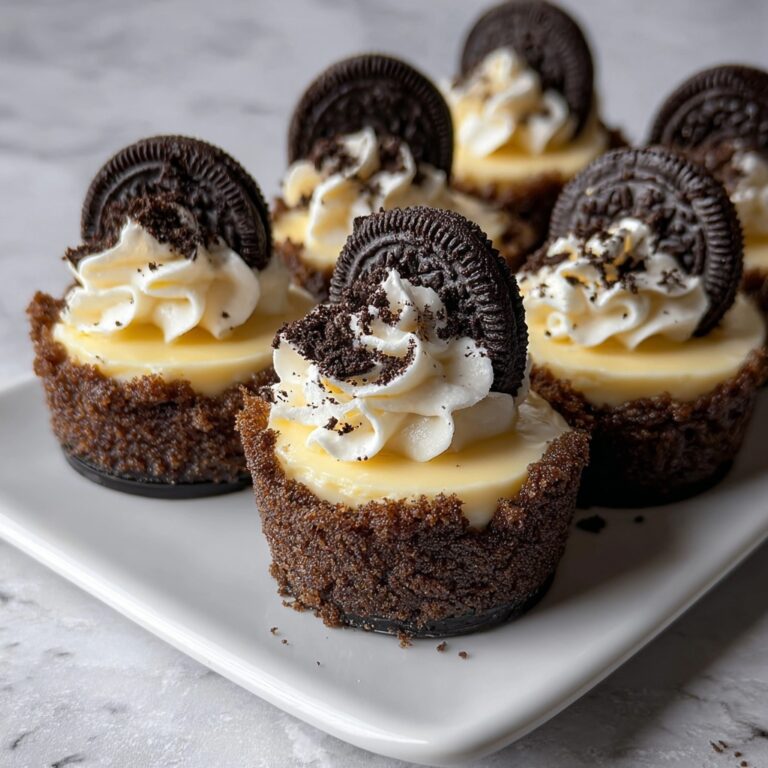 Oreo Cheesecake Cookie Cups Recipe