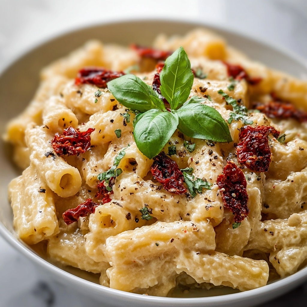 Creamy Sun-Dried Tomato Pasta Recipe - Recipe Image