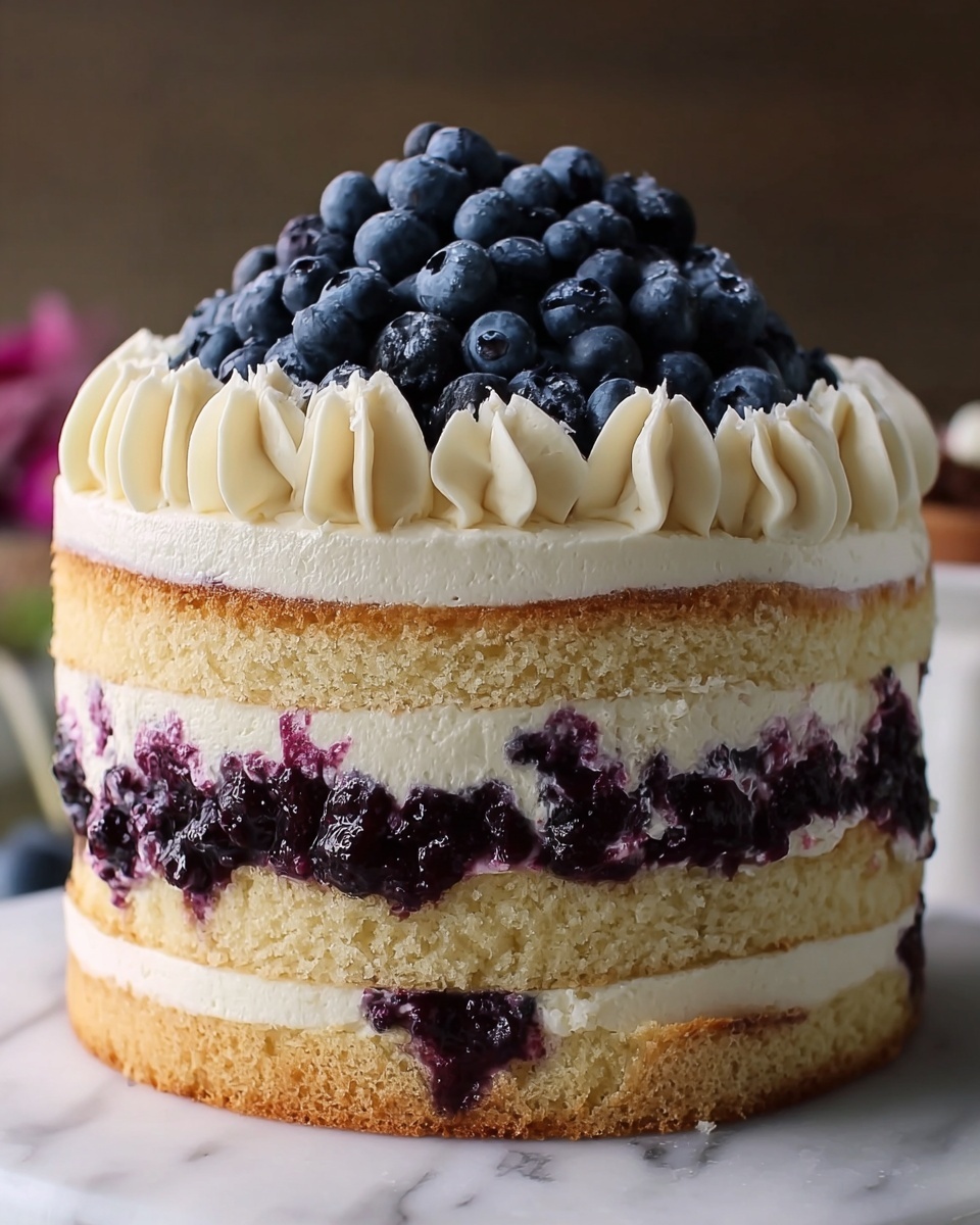 Nova Scotia’s Blueberry Cream Cake Recipe - Recipe Image