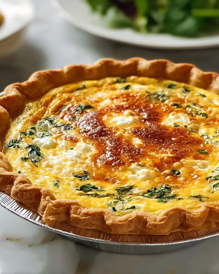 Ricotta Spinach Quiche Recipe