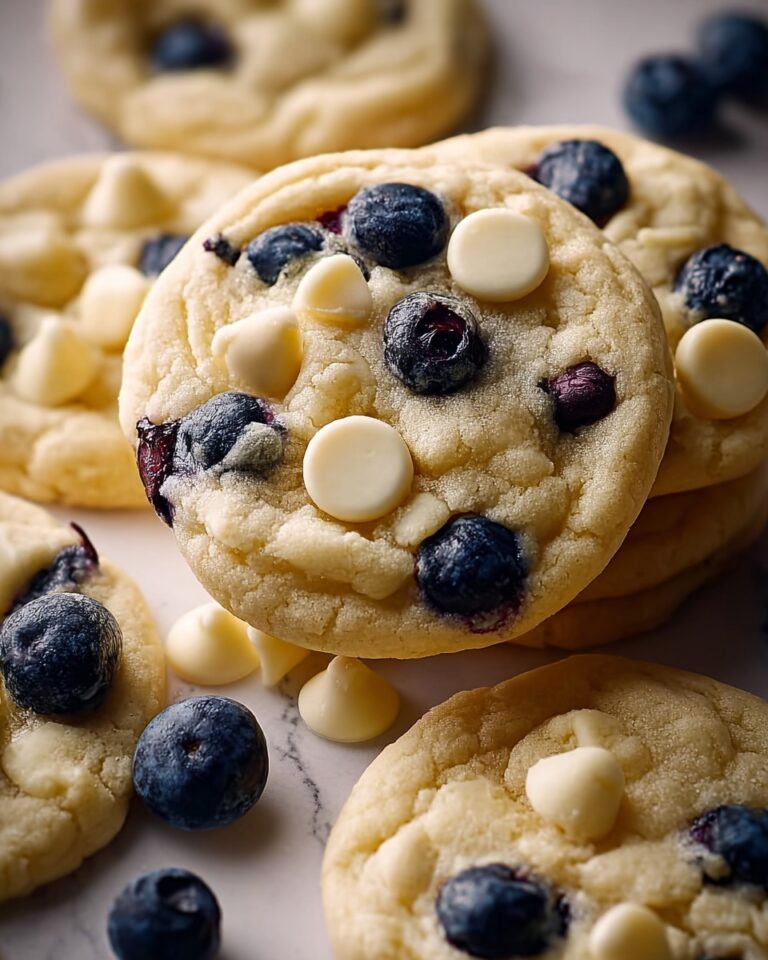Lemon Blueberry White Chip Cookies Recipe