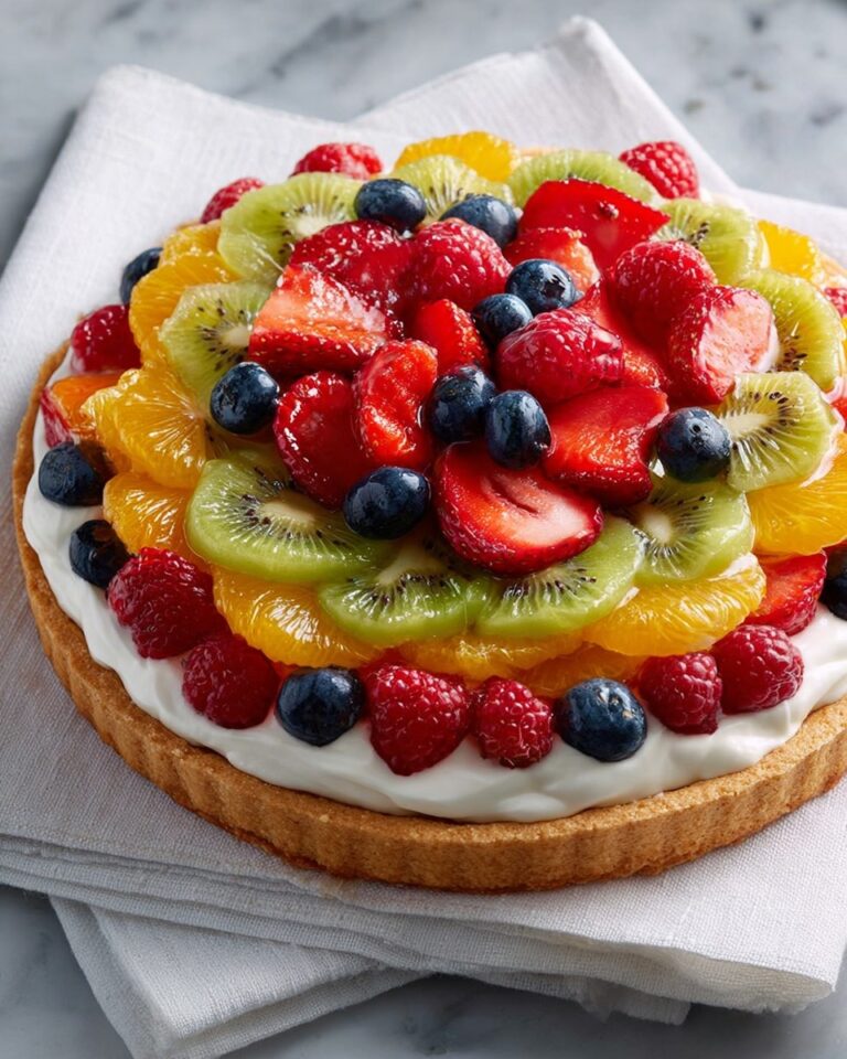 Colorful Delicious Fruit Pizza: A Summer Fun Recipe