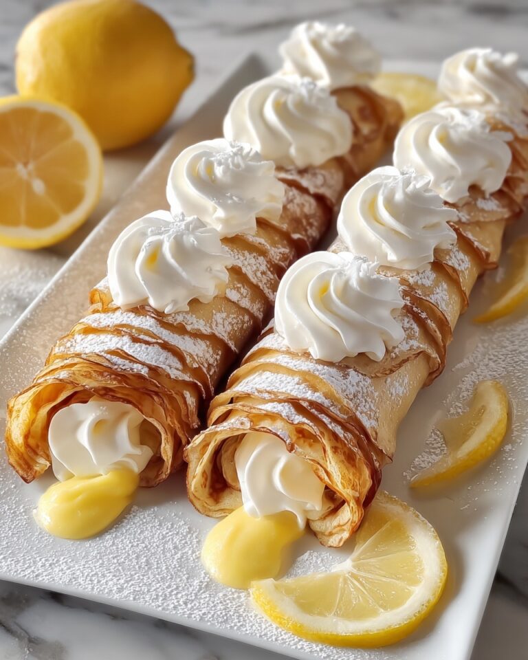 Lemon Meringue Pie Cannolis Recipe