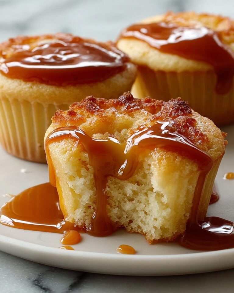 Velvety Caramel Flan Muffins Recipe