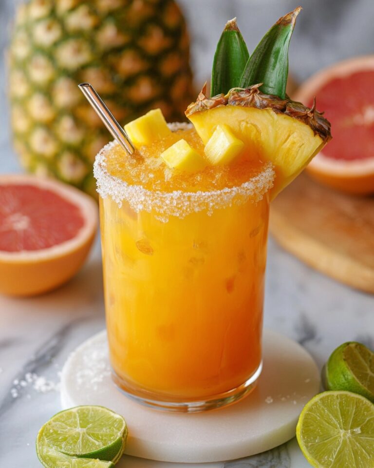 Tropical Pineapple Mango Rum Punch Recipe