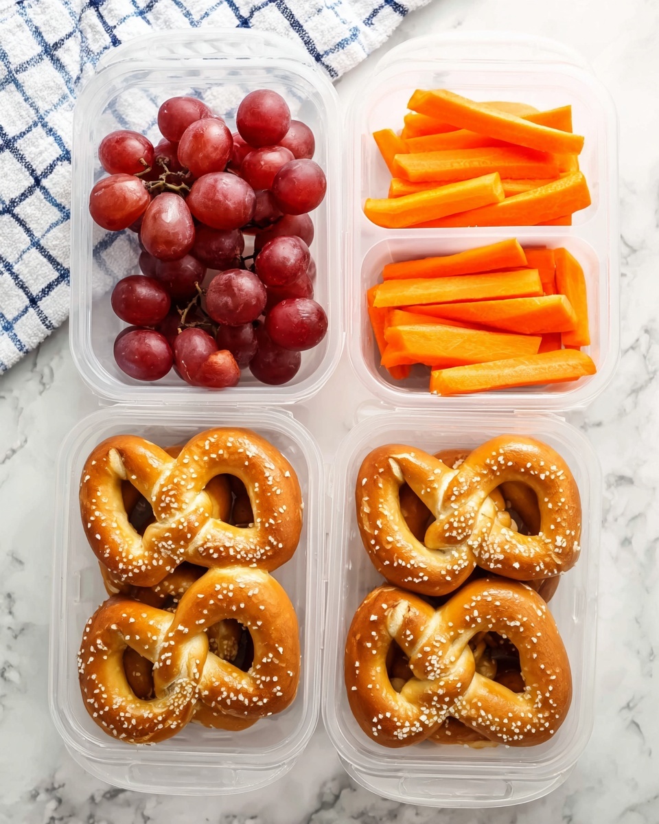 Soft Pretzel Easy Lunchbox Idea Recipe - Recipe Image