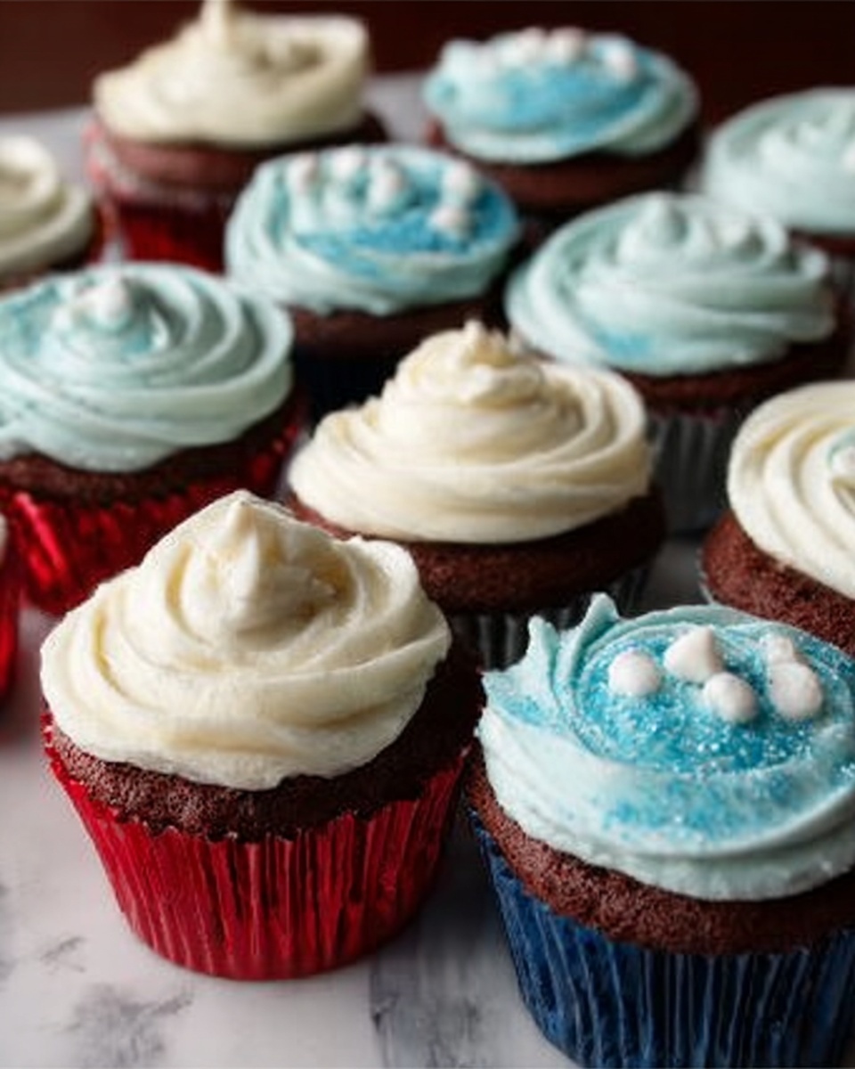 Soda Cupcakes with Ice Cream Frosting Recipe - Recipe Image