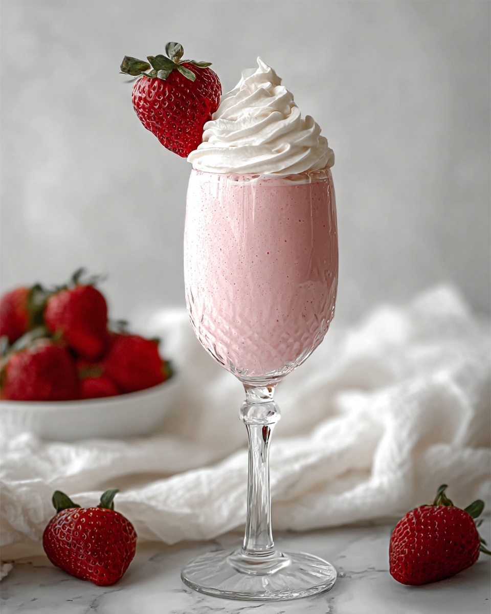 Strawberry Milkshake Recipe - Recipe Image