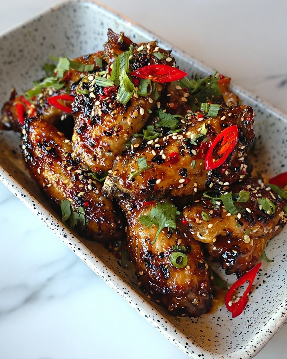 Sweet and Spicy Honey Chipotle Chicken Wings Recipe - Recipe Image