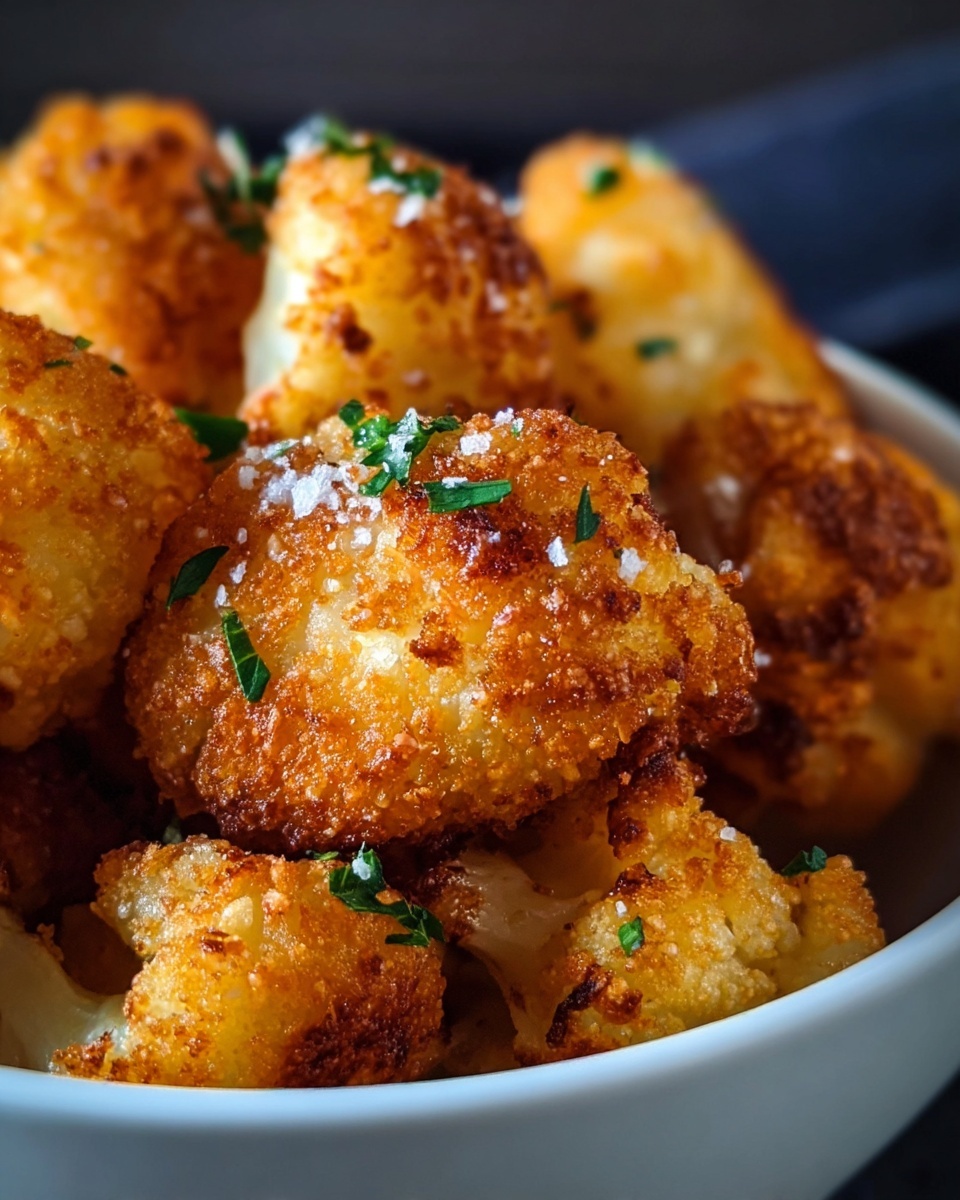 Crispy Parmesan Roasted Cauliflower Recipe - Recipe Image