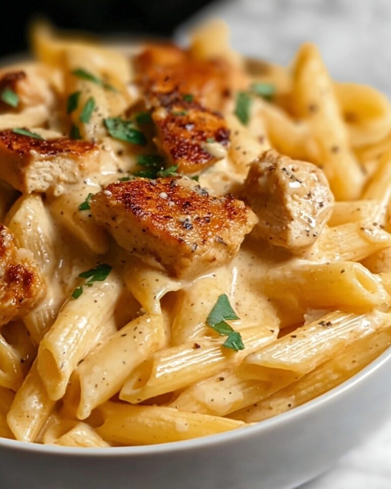 Quick Crack Chicken Penne: A Creamy Delight! Recipe
