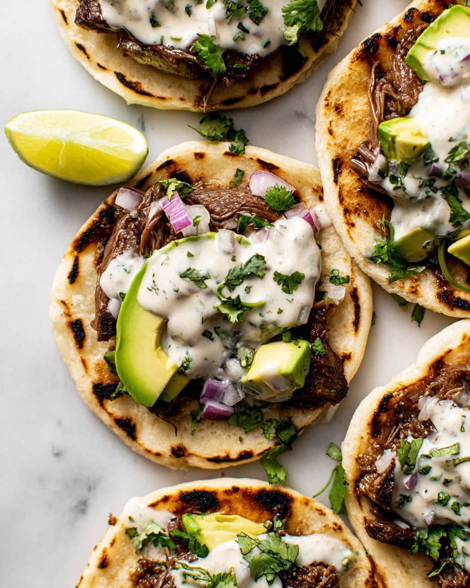 Crockpot Shredded Beef Tacos Recipe - Recipe Image