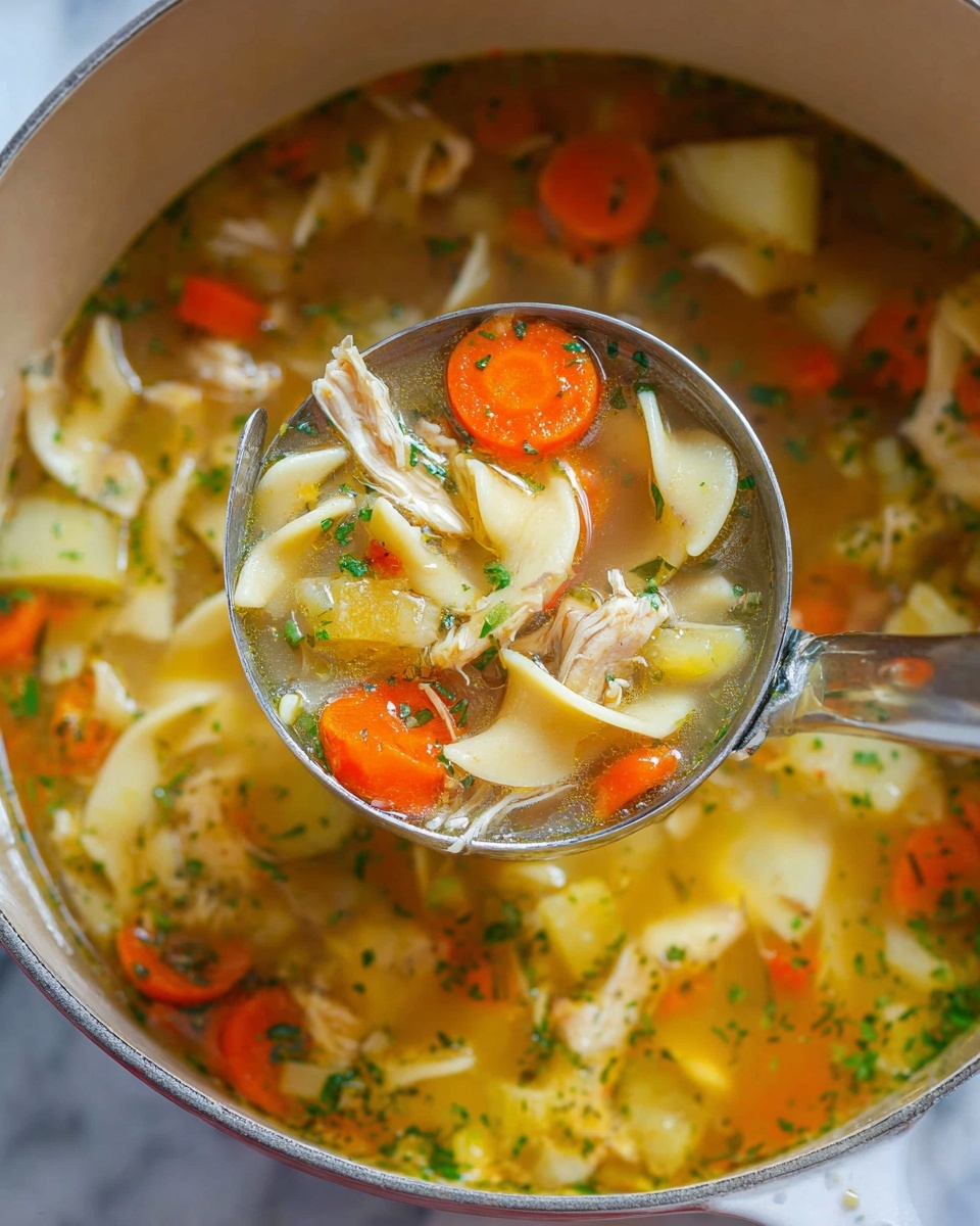 Turkey Noodle Soup Recipe - Recipe Image