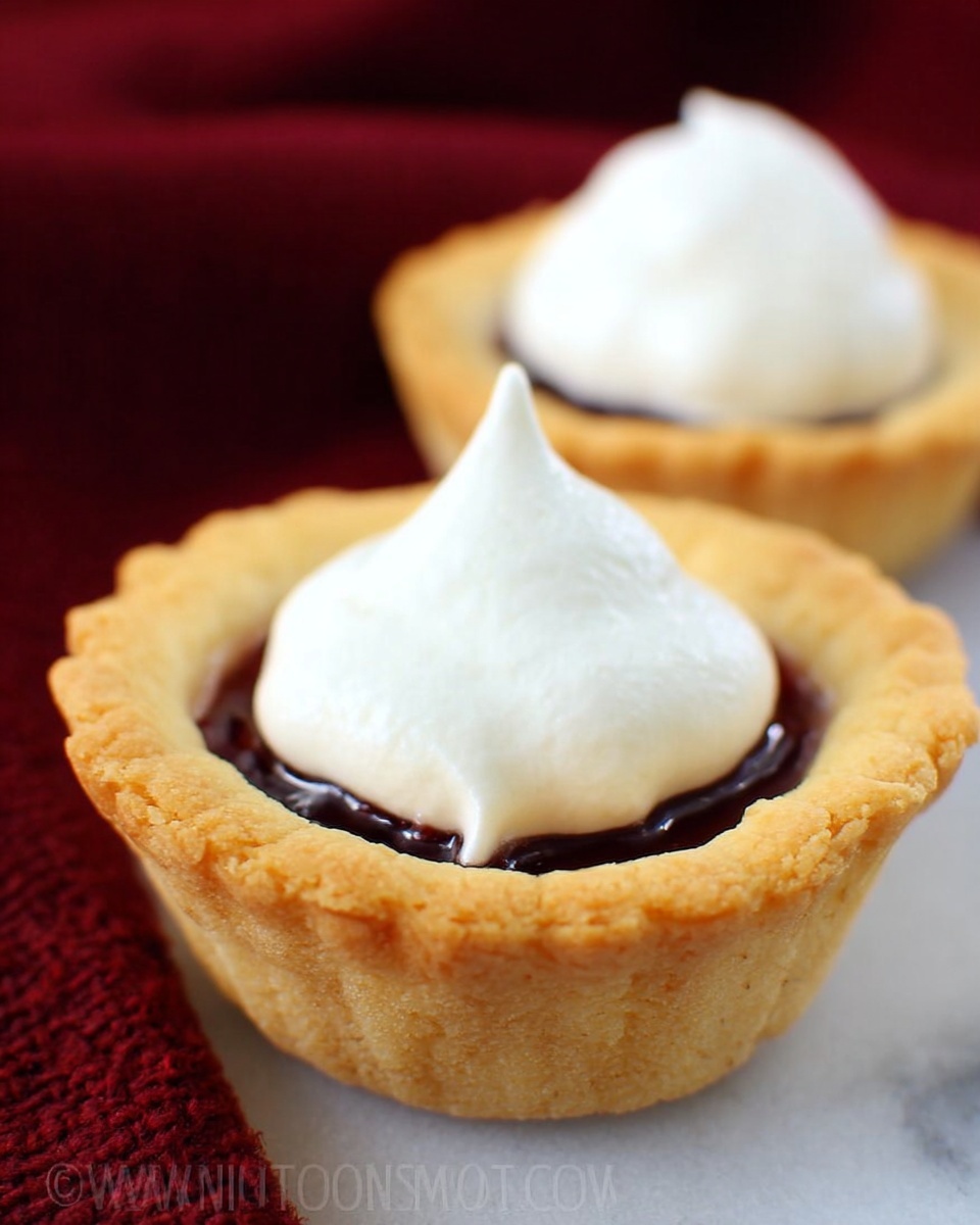 Meringue and Raspberry Baskets 