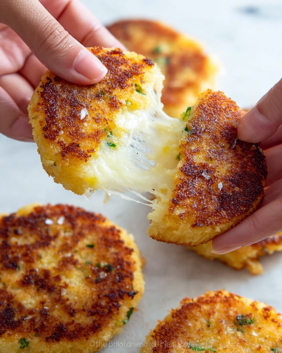 Cheesy Potato Pancakes Recipe - Recipe Image