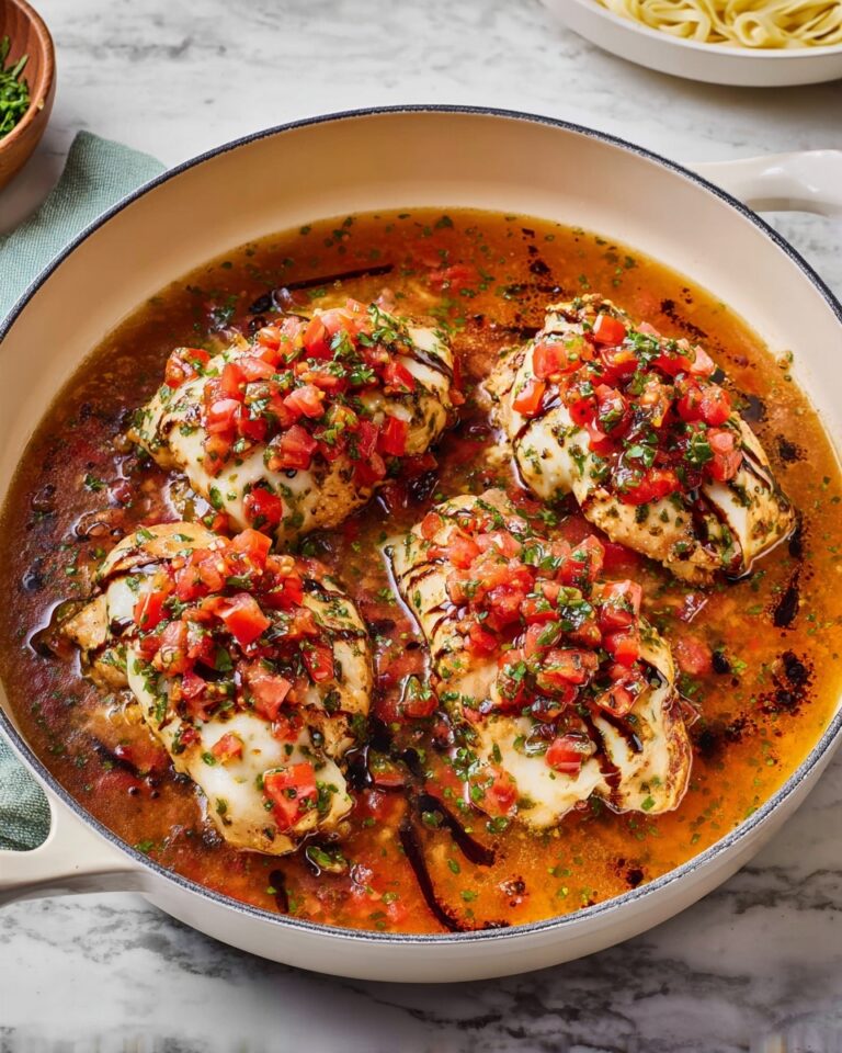 Easy Bruschetta Chicken Recipe