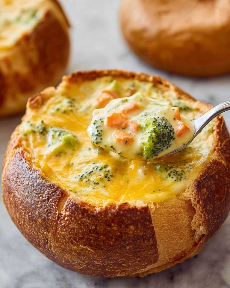 Creamy Broccoli Cheese Soup Recipe