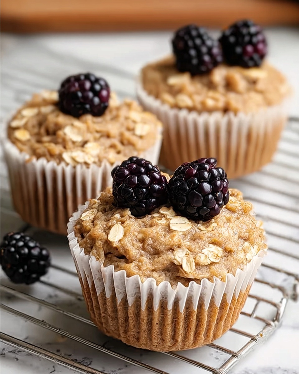 Healthy & Portable Breakfast Oatmeal Cupcakes to Go Recipe - Recipe Image
