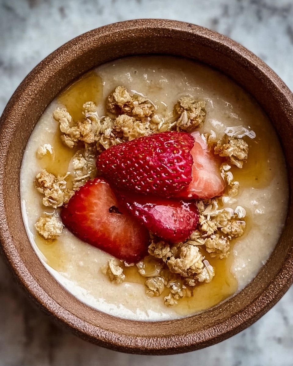Ultra Creamy Custard Oatmeal – A High-Protein Breakfast You’ll Love Recipe - Recipe Image