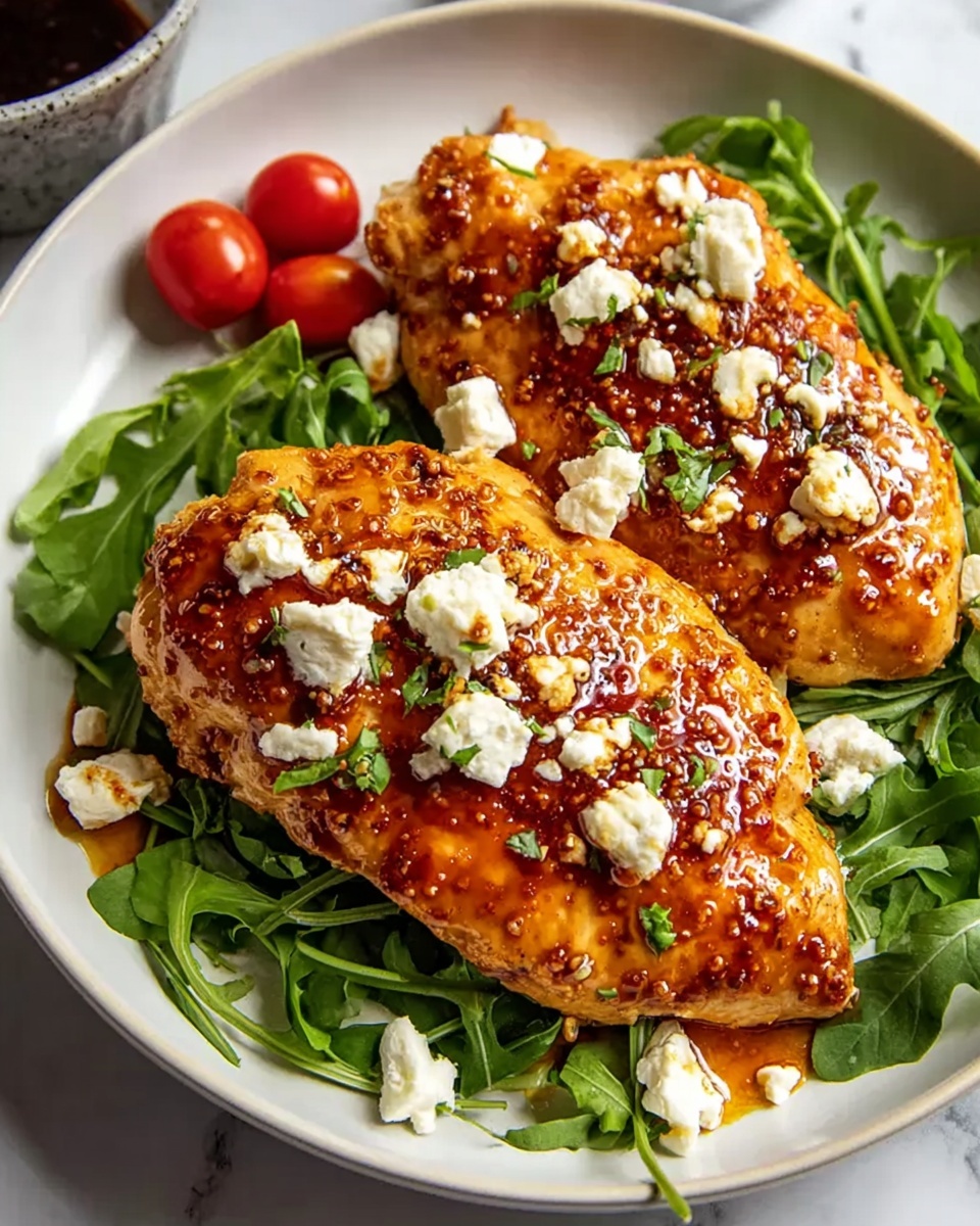 Crispy Hot Honey Feta Chicken Recipe - Recipe Image