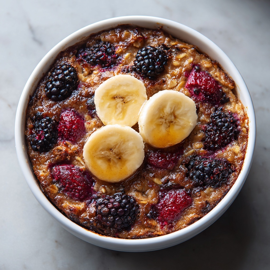 Bowl Baked Oatmeal Recipe - Recipe Image