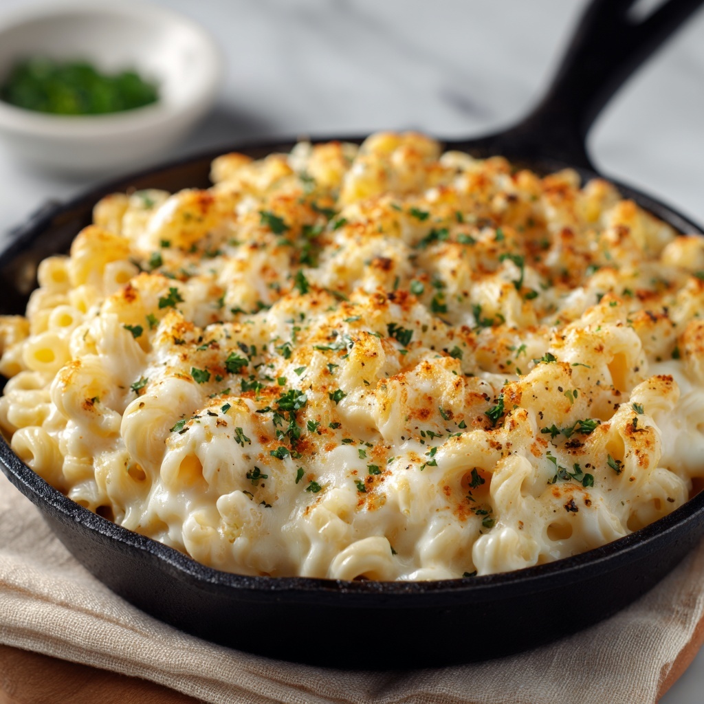 High-Protein, Low-Calorie Mac & Cheese Recipe - Recipe Image