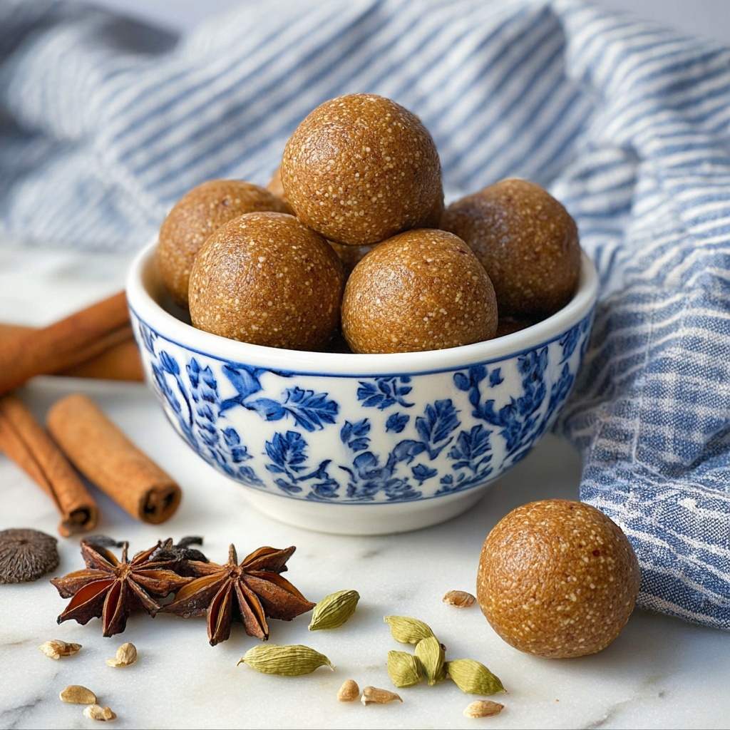 Chai Spiced Energy Balls Recipe - Recipe Image