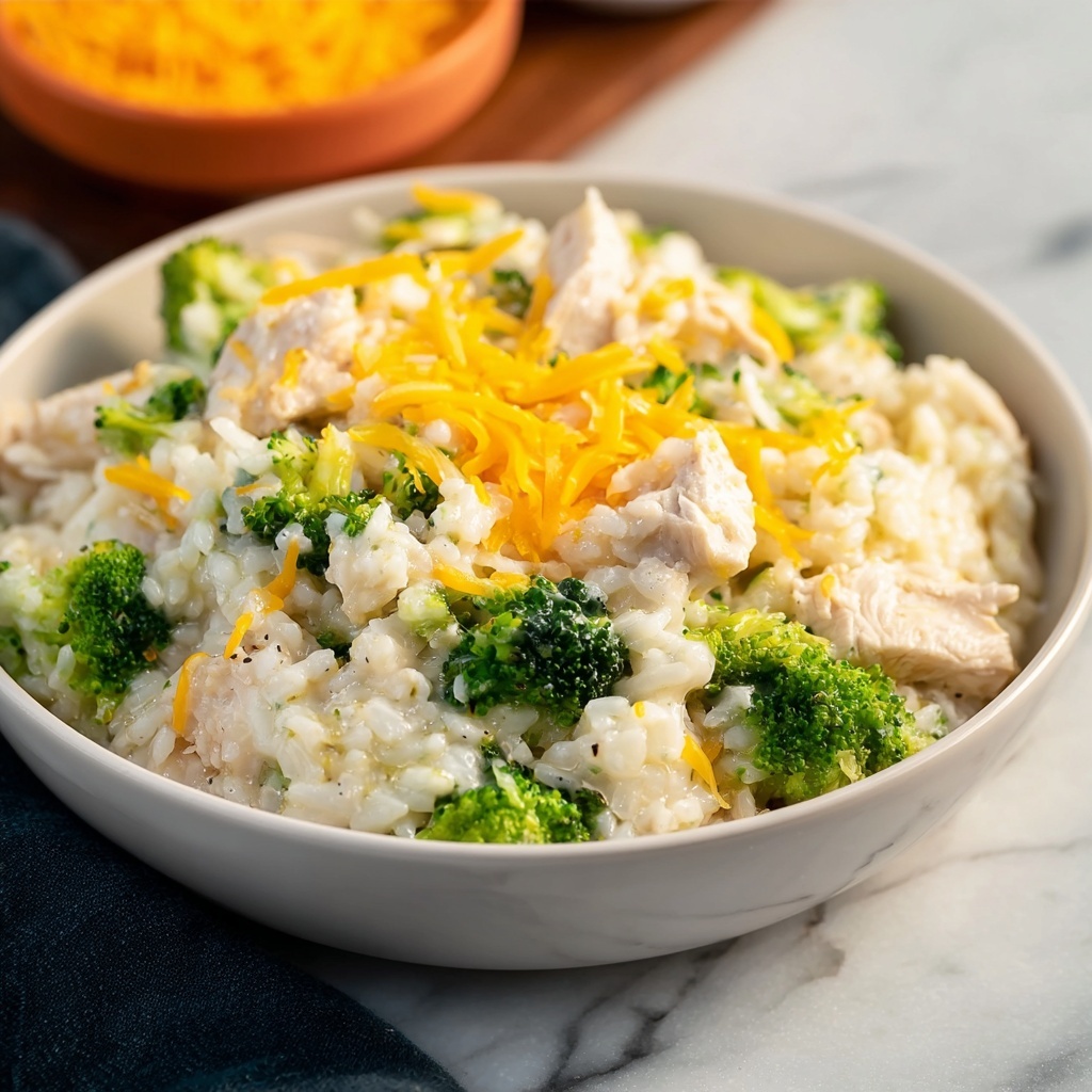 Cheesy Chicken Broccoli Rice Recipe - Recipe Image