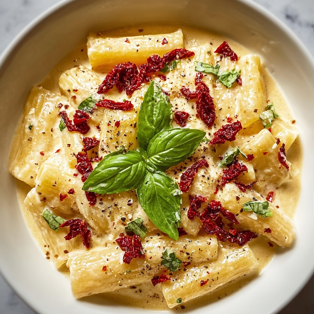 Creamy Sun-Dried Tomato Pasta Recipe - Recipe Image
