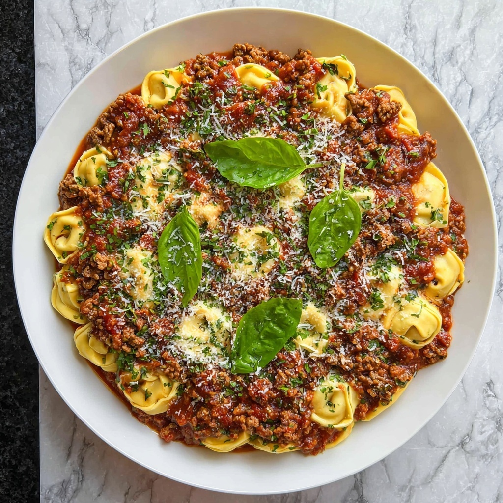 One-Pan Beefy Tortellini Bake Recipe - Recipe Image