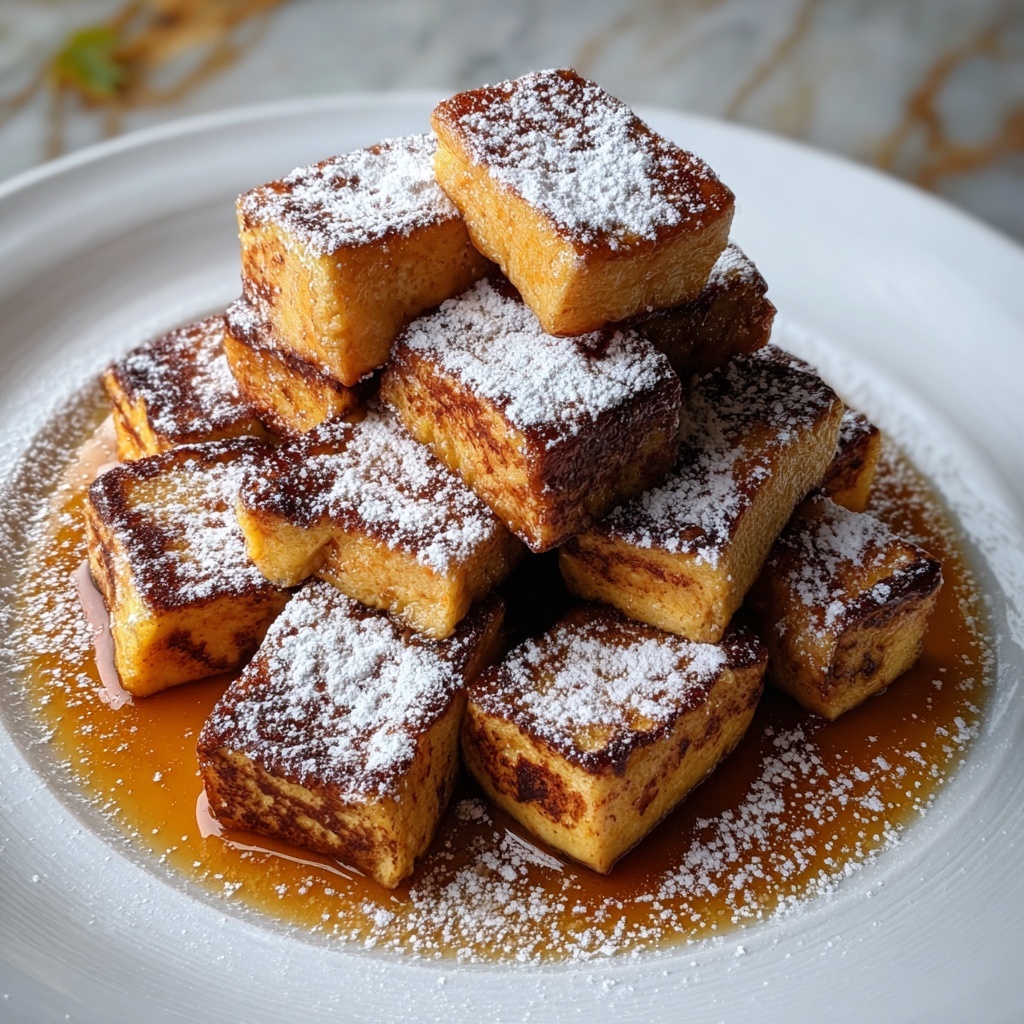 Pumpkin French Toast Bites Recipe - Recipe Image