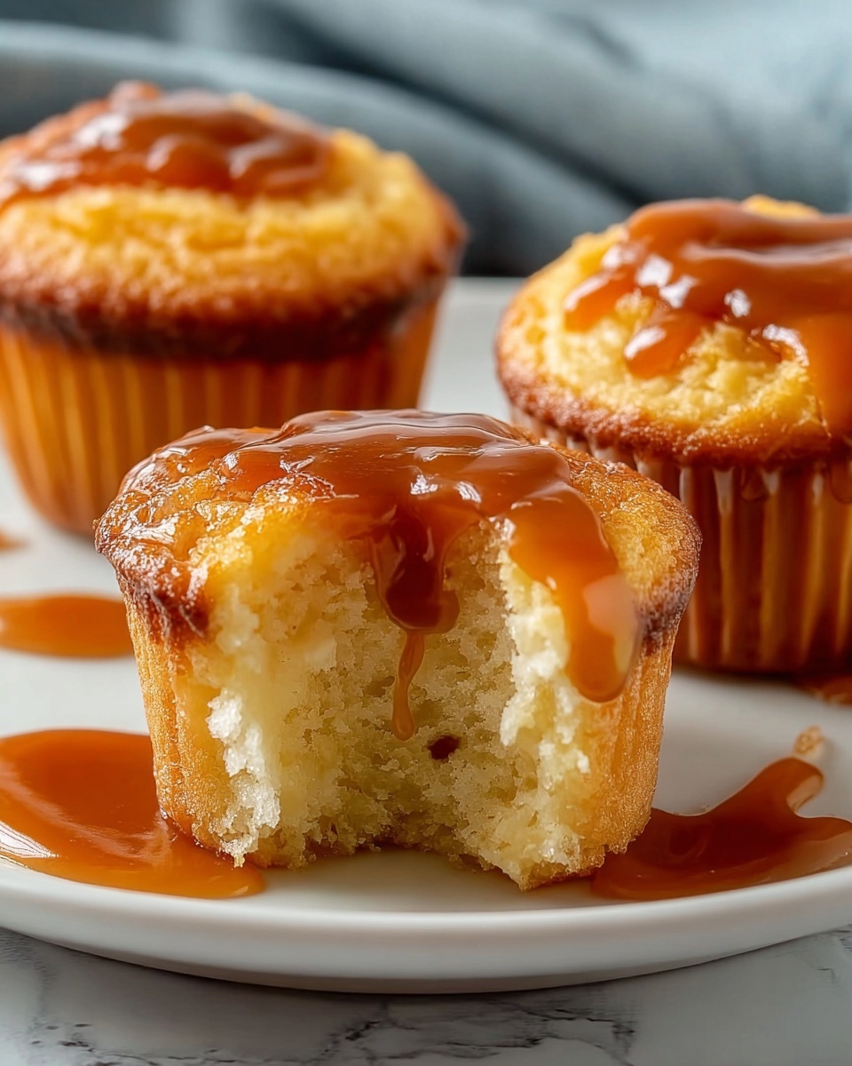 Velvety Caramel Flan Muffins Recipe - Recipe Image