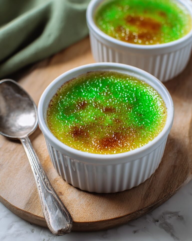 Pandan Crème Brûlée Recipe