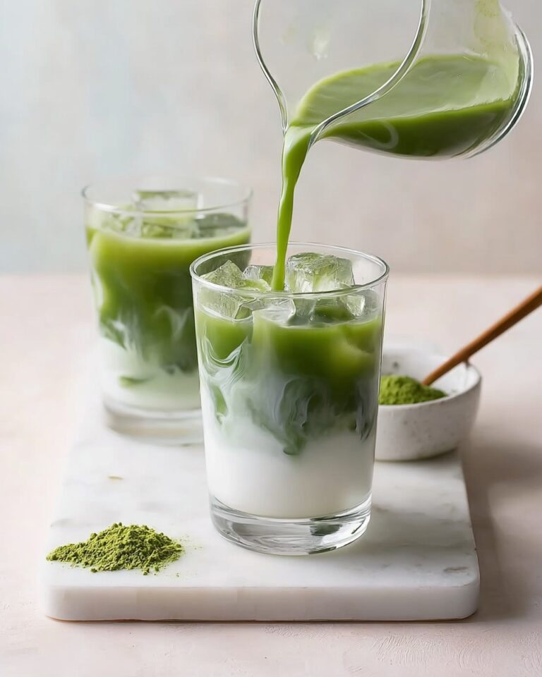 Iced Matcha Latte Recipe