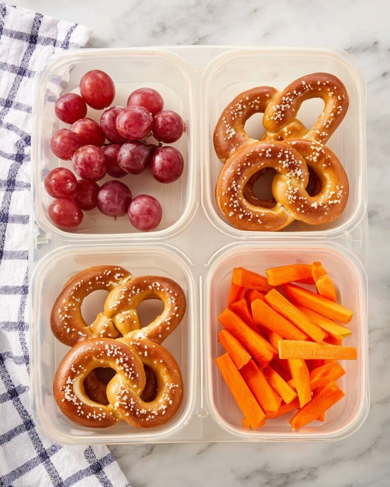 Soft Pretzel Easy Lunchbox Idea Recipe