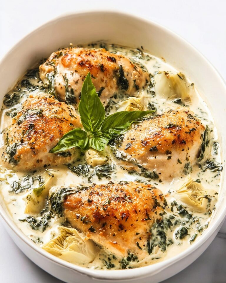 Spinach Artichoke Chicken Recipe